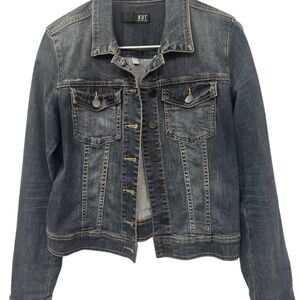 Kut from the Kloth Dark Wash Denim Jacket